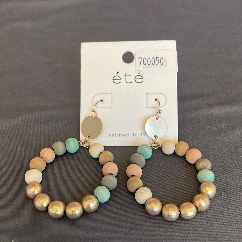 Pierced earrings